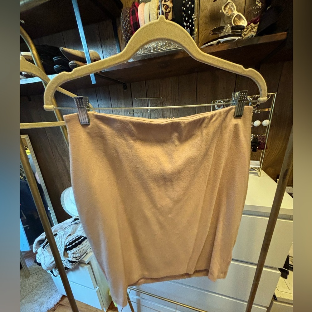 Pink Pencil Skirt